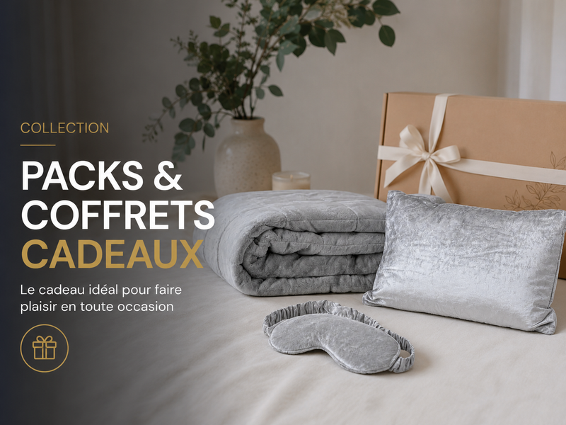Pack Pondéra de trois produits autour de la couverture lestée