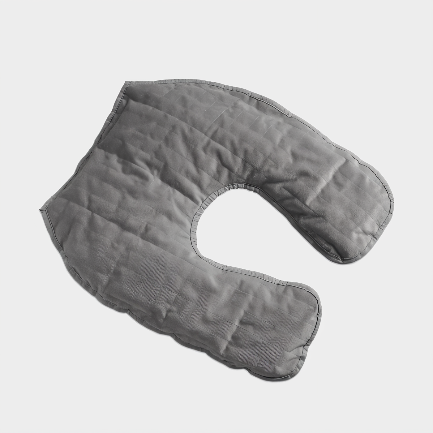 Collier lesté nuque et épaules, coloris gris