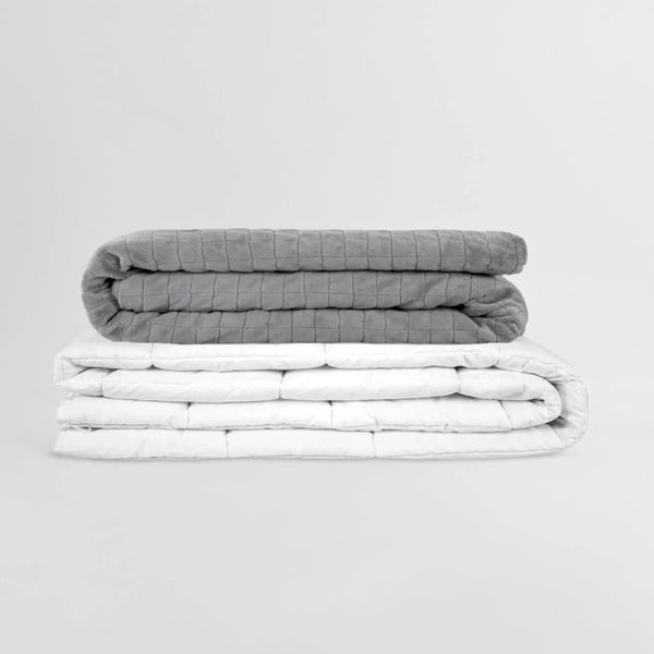 Couverture lestée Gravity® Kids, coloris Gris #Couleur_Gris (Toutes saisons)