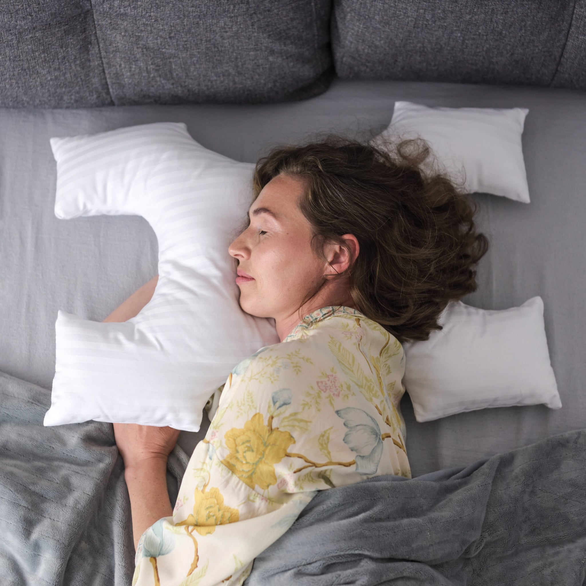Beauty Pillow, détail de la housse en satin
