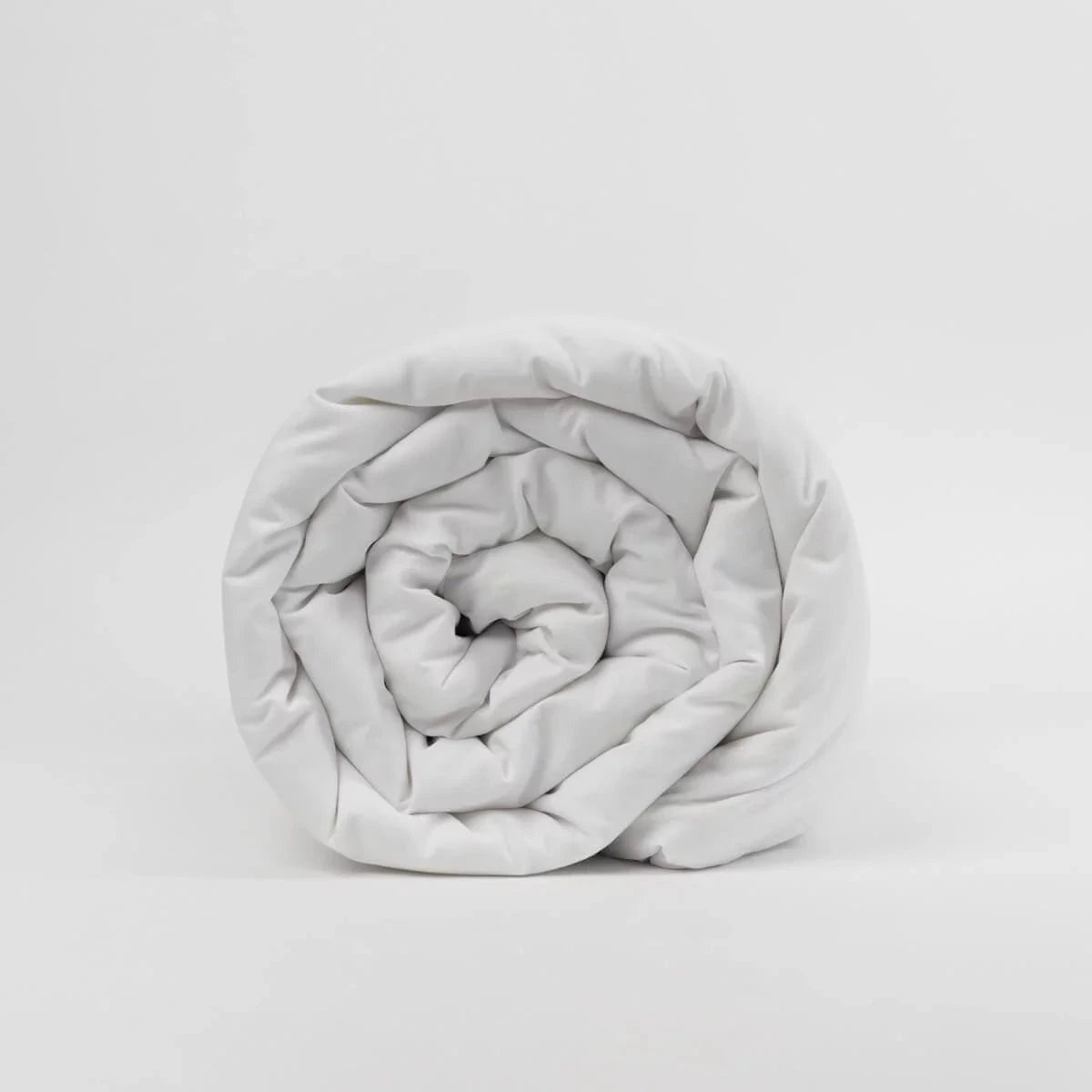 Couverture lestée Gravity Basic, housse coton coloris blanc