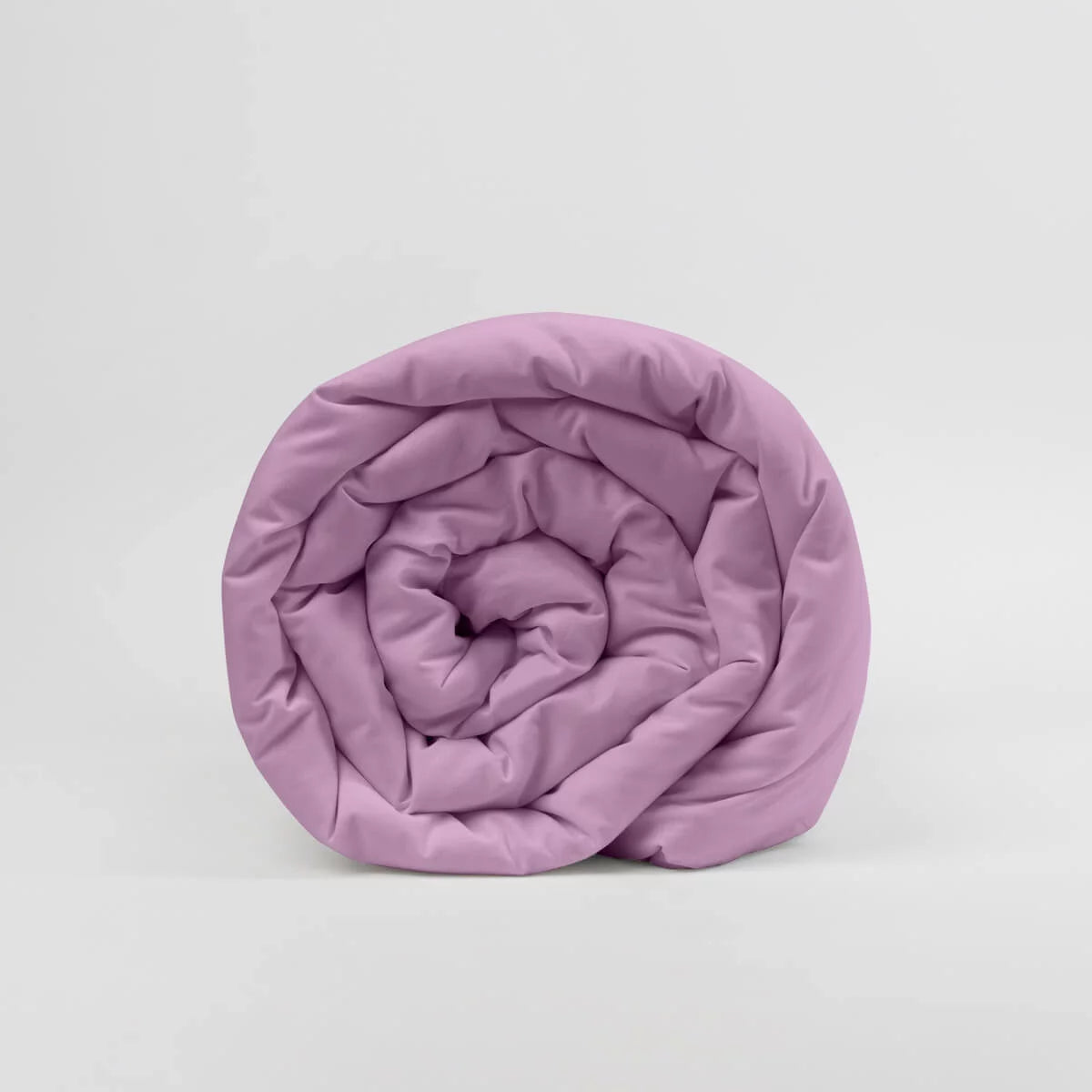 Couverture lestée Gravity Basic, housse coton coloris lavande