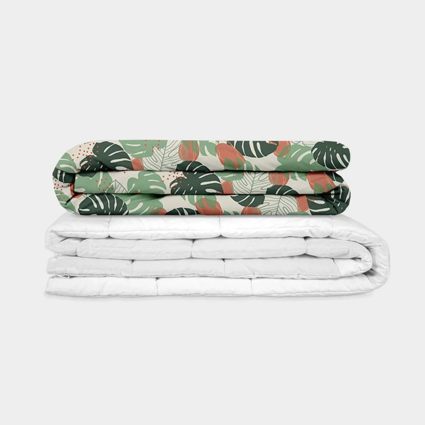 Couverture lestée Balance® Kids à motifs, coloris Monstera #Couleur_Monstera brillant