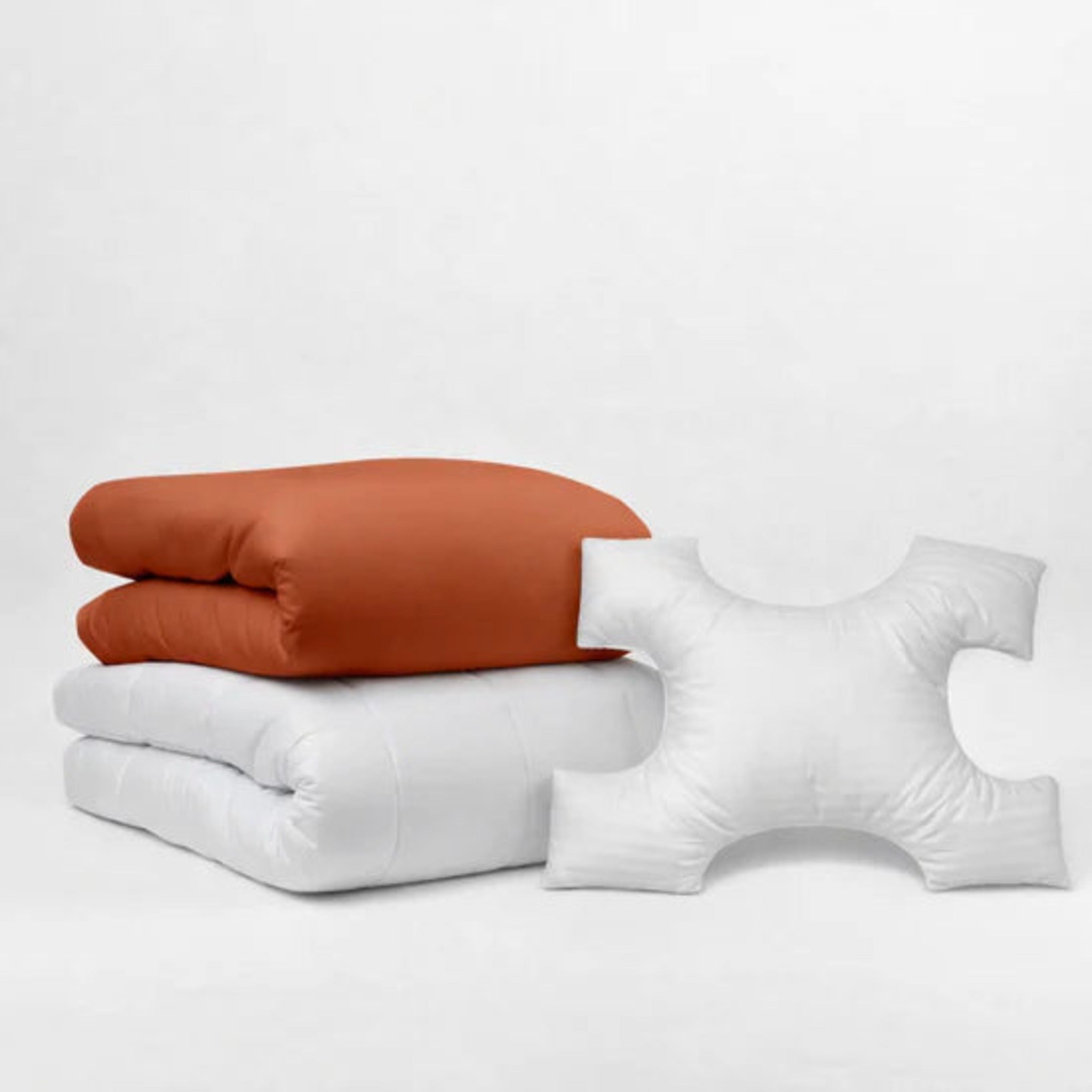 Pack Sommeil et Beauté : couverture lestée coton et Beauty Pillow