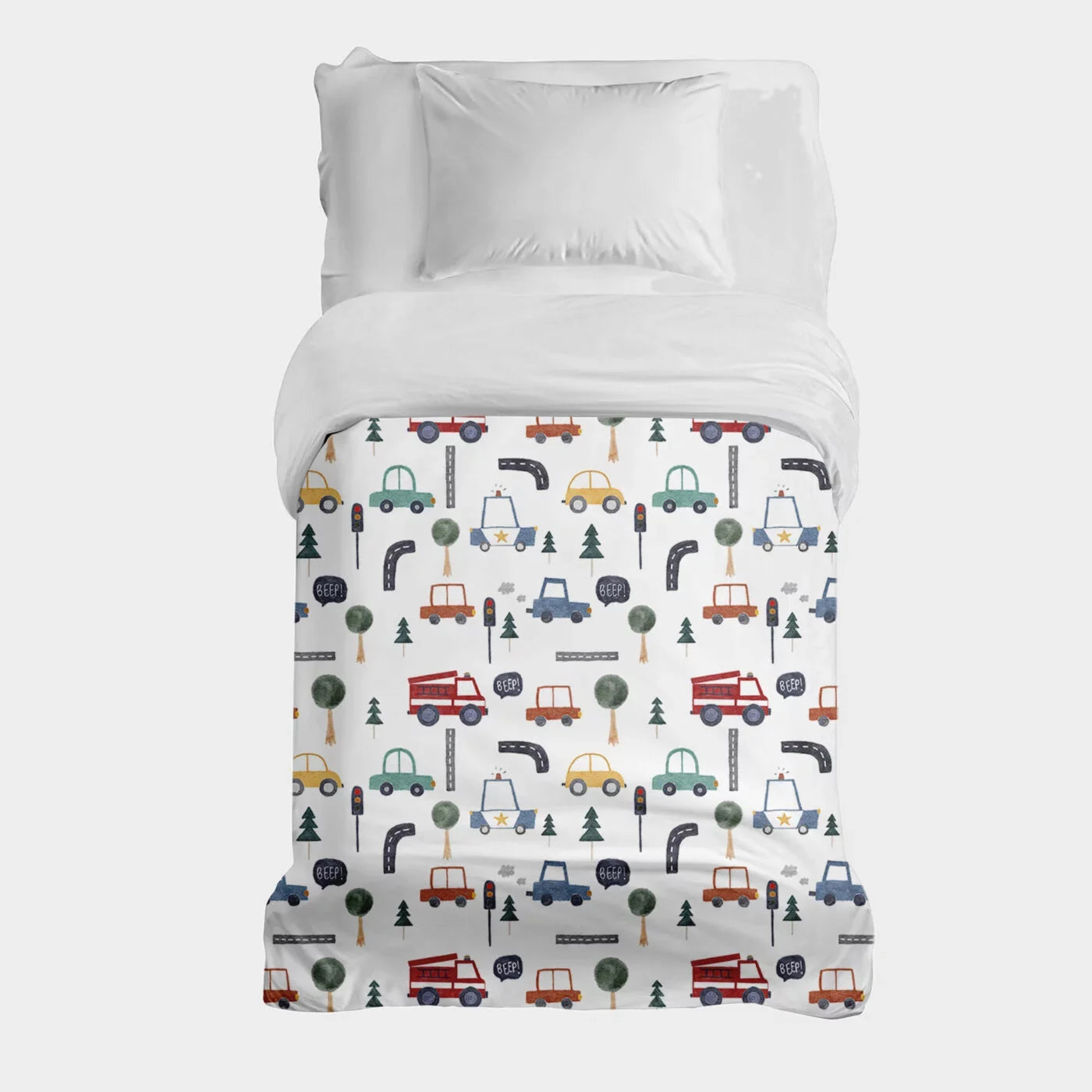 Couverture lestée Balance® Kids à motifs, coloris Véhicules