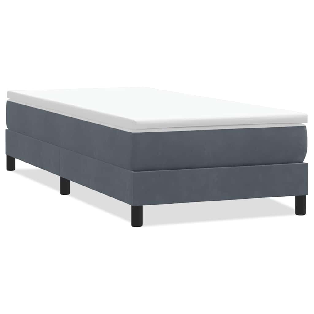 Sommier tapissier recouvert de tissu