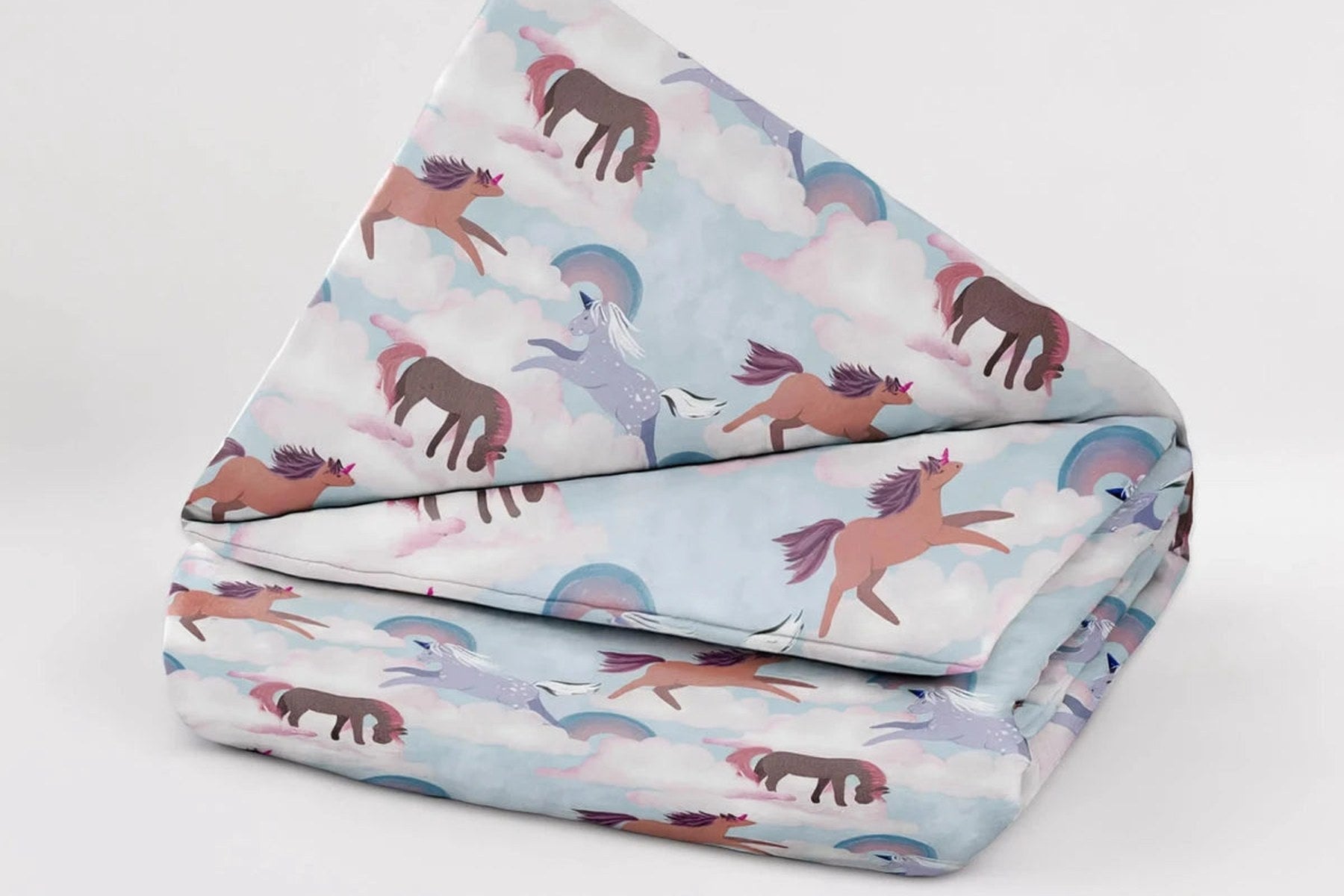 Couverture lestee enfant motif chevaux, accompagnement du TDAH