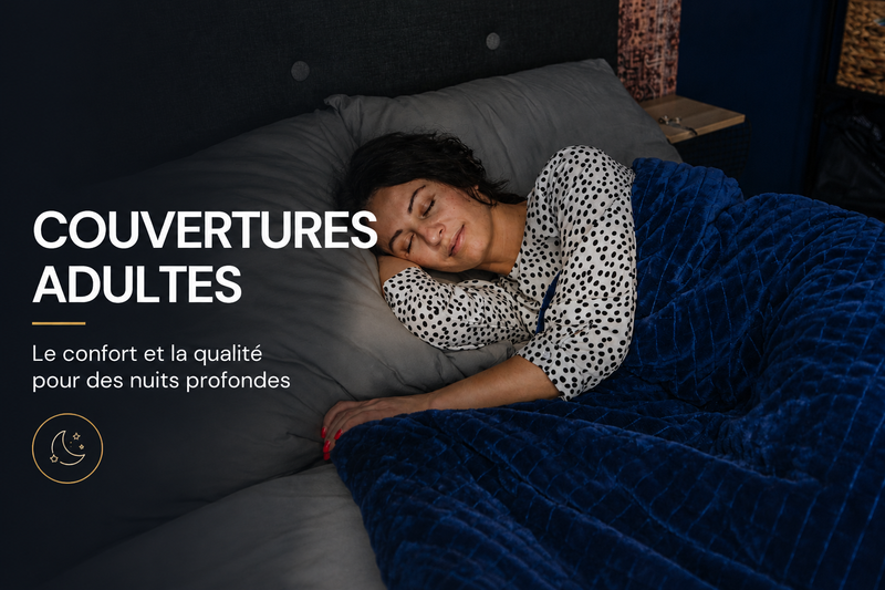 Couvertures lestées adulte