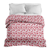 Housse à motifs pour couverture lestée, motif La Saint-Valentin #Motif_La Saint-Valentin