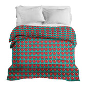 Housse à motifs pour couverture lestée, motif L amour du jeu #Motif_L amour du jeu