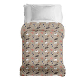 Housse à motifs pour couverture lestée enfant, imprimé Papillons de nuit #Motif_Papillons de nuit