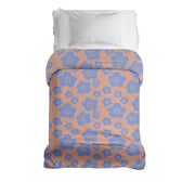 Housse à motifs pour couverture lestée enfant, imprimé Champ mauve #Motif_Champ mauve