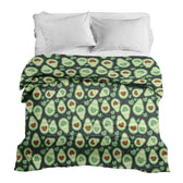 Housse à motifs pour couverture lestée, motif Avocat #Motif_Avocat