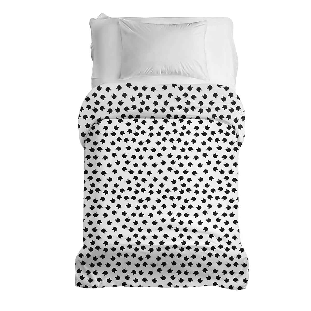 Housse à motifs pour couverture lestée enfant, imprimé Super chaton