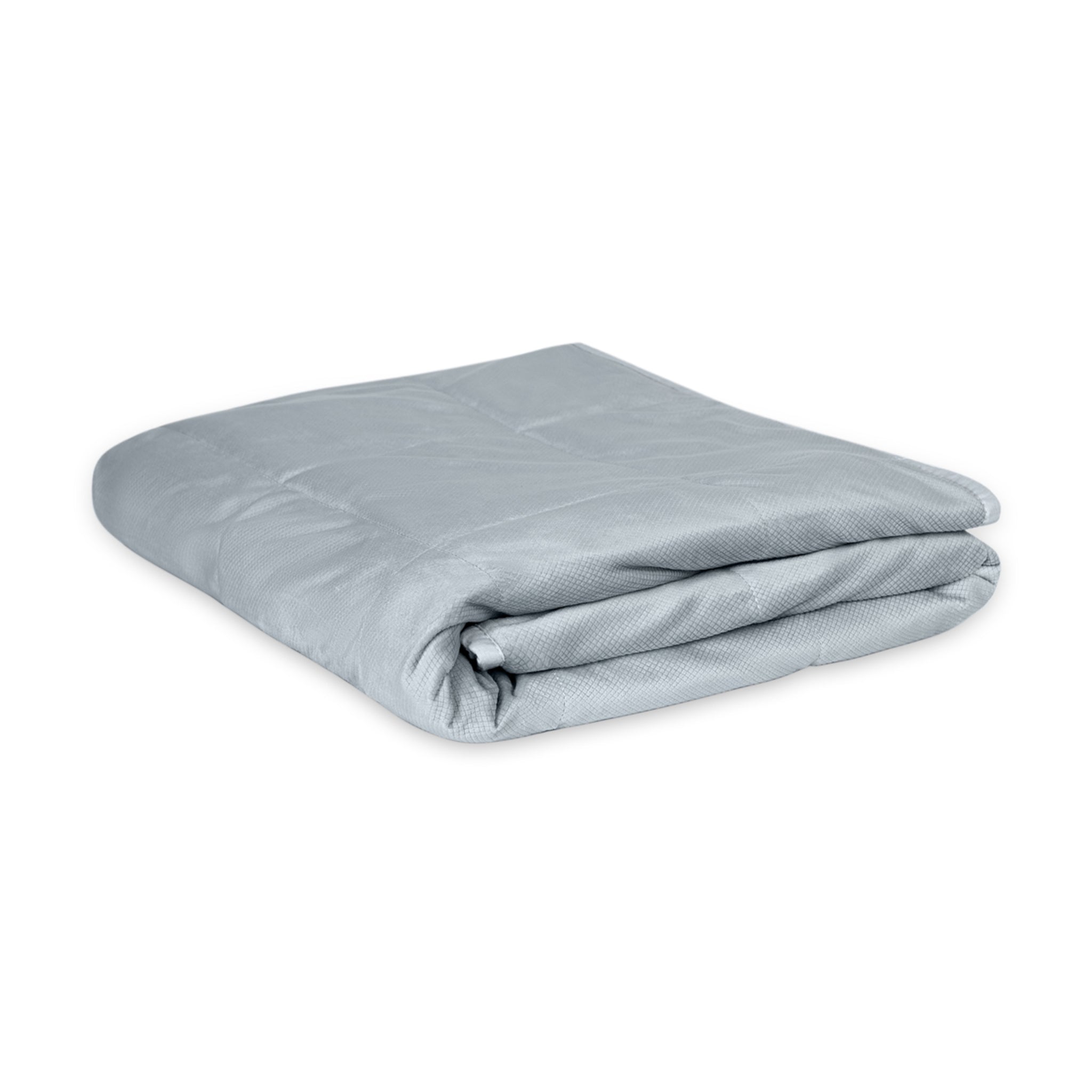 Couverture lestée yoga et méditation, pliée