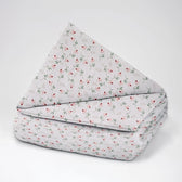 Couverture lestée Gravity® Kids à motifs, coloris Roses, vue 3 #Couleur_Roses (Coton)
