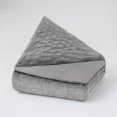 Couverture lestée Gravity® Kids, coloris Gris, vue 4 #Couleur_Gris (Toutes saisons)