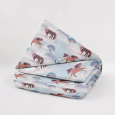 Couverture lestée Gravity® Kids à motifs, coloris Chevaux arc-en-ciel, vue 3 #Couleur_Chevaux arc-en-ciel (coton)