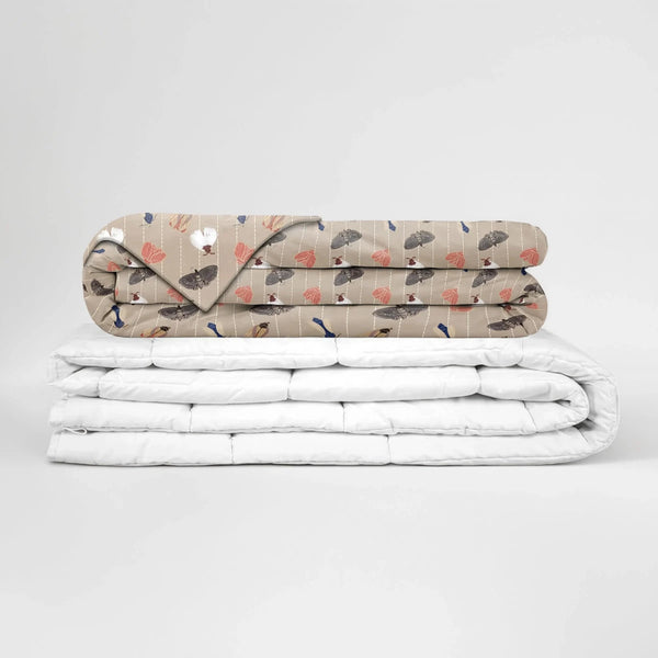 Couverture lestée Gravity® Kids, coloris Moths #Couleur_Moths (Coton)