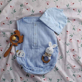 Housse à motifs pour couverture lestée enfant, imprimé Roses, sur un lit d'enfant #Motif_Roses