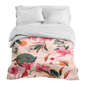 Housse à motifs pour couverture lestée, motif Magnolia #Motif_Magnolia