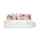 Couverture lestée Collection Floral, motif Magnolia #Motif_Magnolia