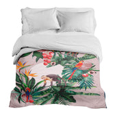 Housse à motifs pour couverture lestée, motif Singes #Motif_Singes