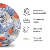 Couverture lestée Collection Floral, motif Printemps, vue en situation #Motif_Printemps