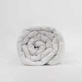 Couverture lestée Gravity Basic, housse coton coloris Blanc #Couleur_Blanc (Coton)