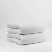 Couverture lestée Gravity Basic, housse coton coloris Blanc #Couleur_Blanc (Coton)