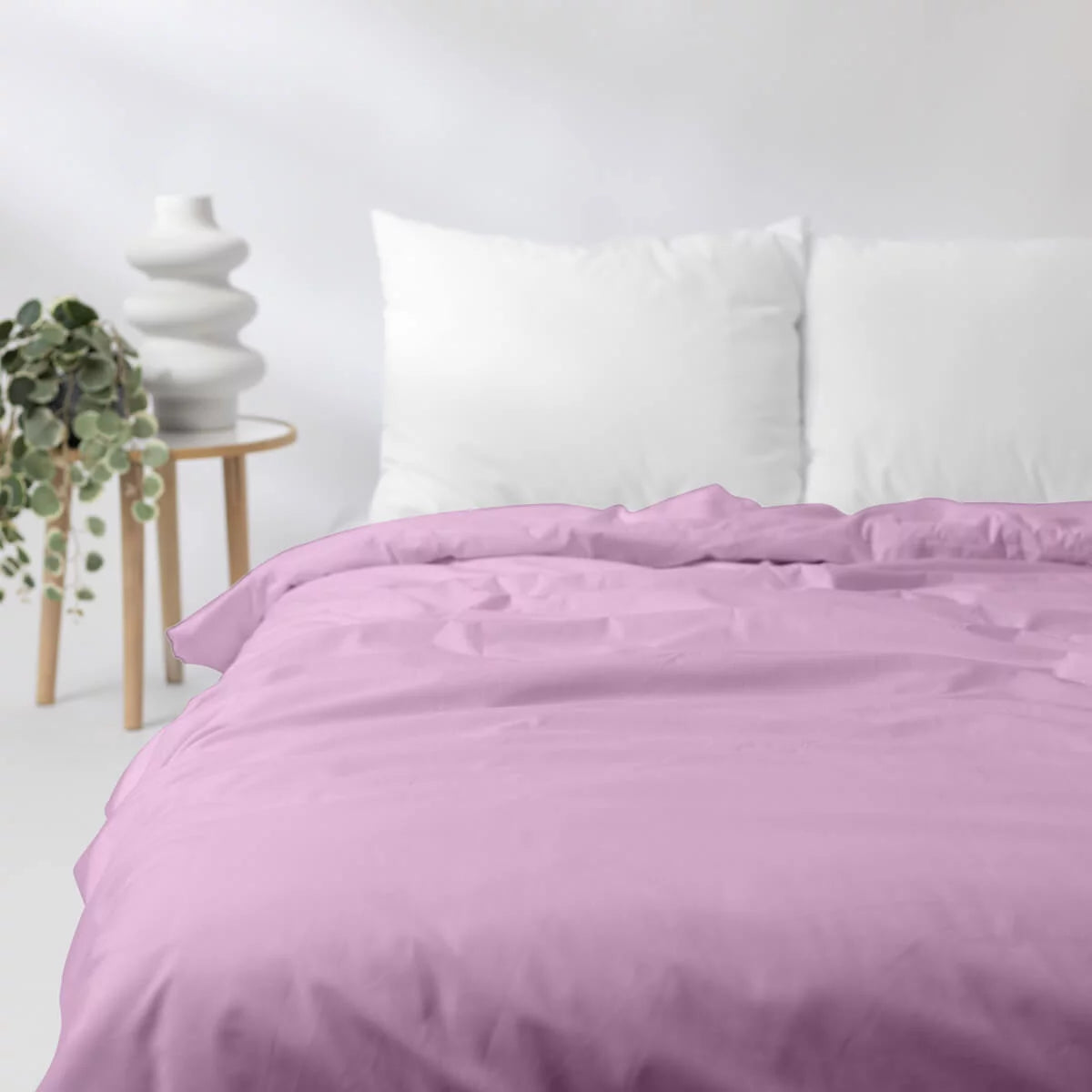Couverture lestée Gravity Basic, housse coton coloris lavande