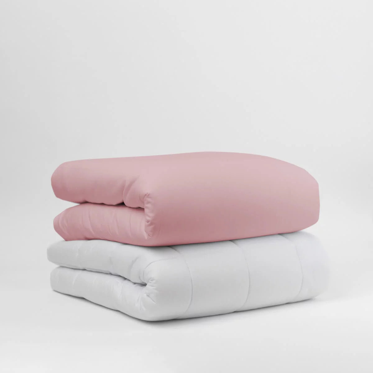 Couverture lestée Gravity Basic, housse coton coloris rose