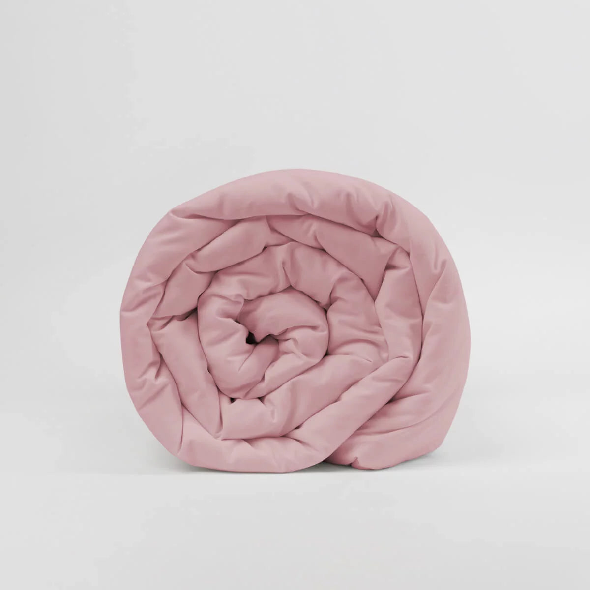 Couverture lestée Gravity Basic, housse coton coloris rose