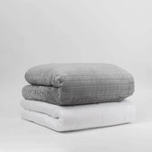 Couverture lestée Gravity®, coloris Gris #Couleur_Gris (Toutes saisons)