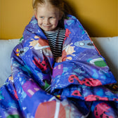 Couverture lestée Gravity® Kids à motifs, coloris Chats de l'espace, vue 10 #Couleur_Chats de l'espace (coton)