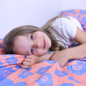 Couverture lestée Gravity® Kids à motifs, coloris Champ violet, vue 4 #Couleur_Champ violet (coton)