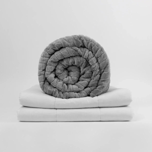 Couverture lestée Balance® Kids, coloris Gris #Couleur_Gris (Toutes saisons)
