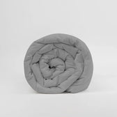 Couverture lestée Balance®, coloris Gris #Couleur_Gris (Coton)