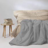 Couverture lestée Balance®, coloris Gris #Couleur_Gris (Coton)