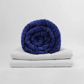 Couverture lestée Balance®, coloris Poseidon #Couleur_Poseidon (Toutes saisons)