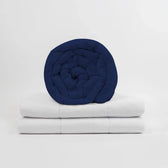 Couverture lestée Balance®, coloris Poseidon #Couleur_Poseidon (Coton)