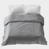 Housses coton pour couvertures Gravity et Gravity Basic, coloris Grise Été #Couleur_Grise Été