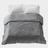 Housse toutes saisons pour couverture lestée, coloris grise #Couleur_Grise