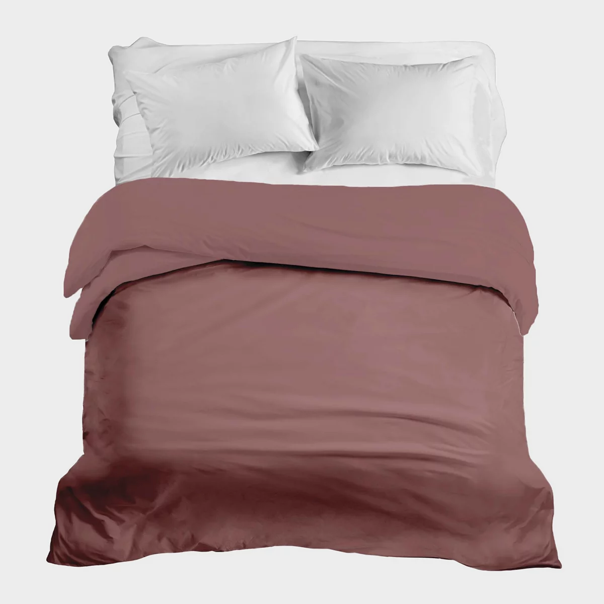 Housse peluche et velours Gravity, coloris Rosewood