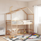 Lit cabane surélevé modèle B #Modèle_Modèle B