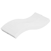 Matelas en mousse confort moyennement doux, coloris blanc, épaisseur 16 cm, photo produit #Couleur_Blanc