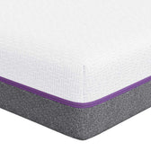 Matelas à mémoire de forme charbon et gel