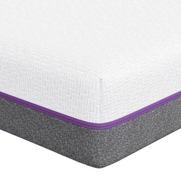 Matelas à mémoire de forme charbon et gel