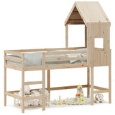 Lit cabane surélevé modèle C #Modèle_Modèle C