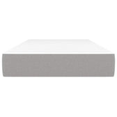 Matelas enfant à ressorts ensachés mi-ferme 80 x 160 cm, coloris gris clair, autre vue #Couleur_Gris clair